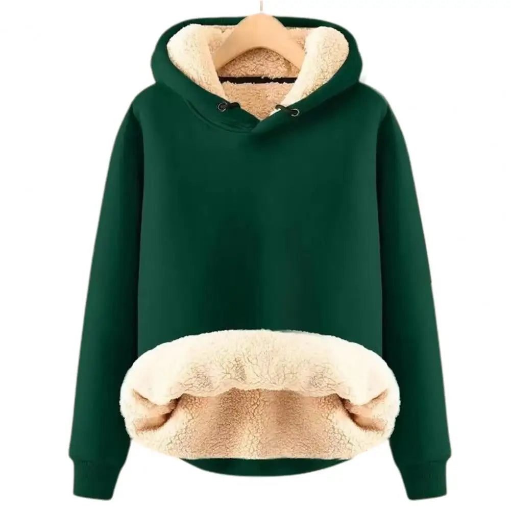 EB | Warmer Hoodie mit Fleece-futter Polyester und Sherpa Bequem und Trendy
