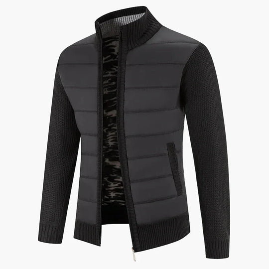 EB | Stepp-Strickjacke mit Reißverschluss - Lässiger Urban Style für Alltag und Freizeit