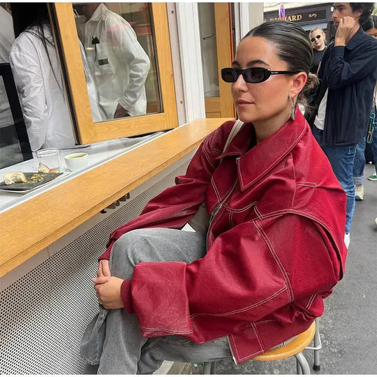 EB | Oversized Bomberjacke Stilvoll und Wärmeresistent Perfekt für Herbst und Winter