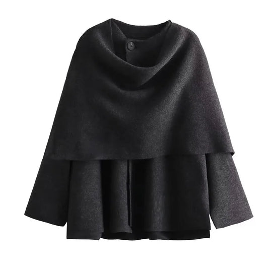 EB | Asymmetrischer Wintermantel