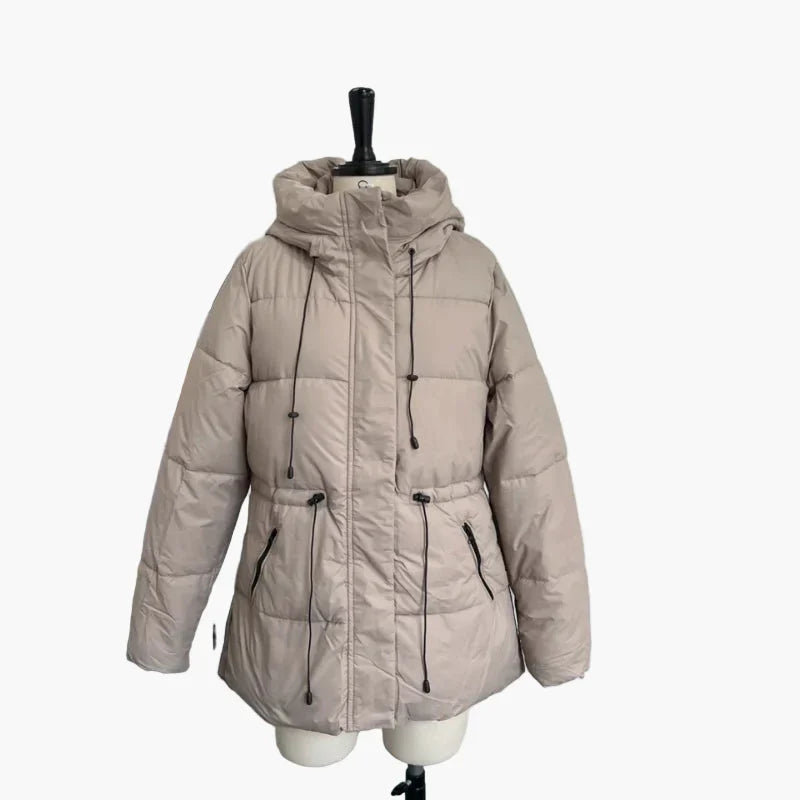 EB | Winter Steppjacke mit Kapuze - Modischer, Warmer Mantel für Freizeit und Alltag