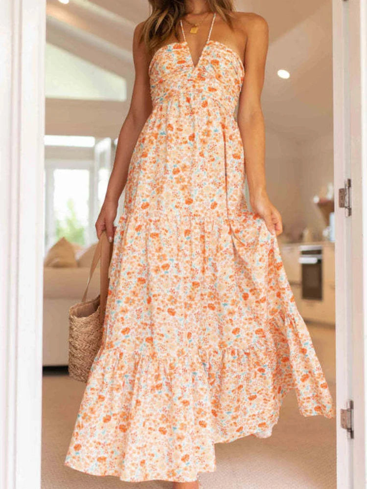 EB | Floral Bohemian Kleid