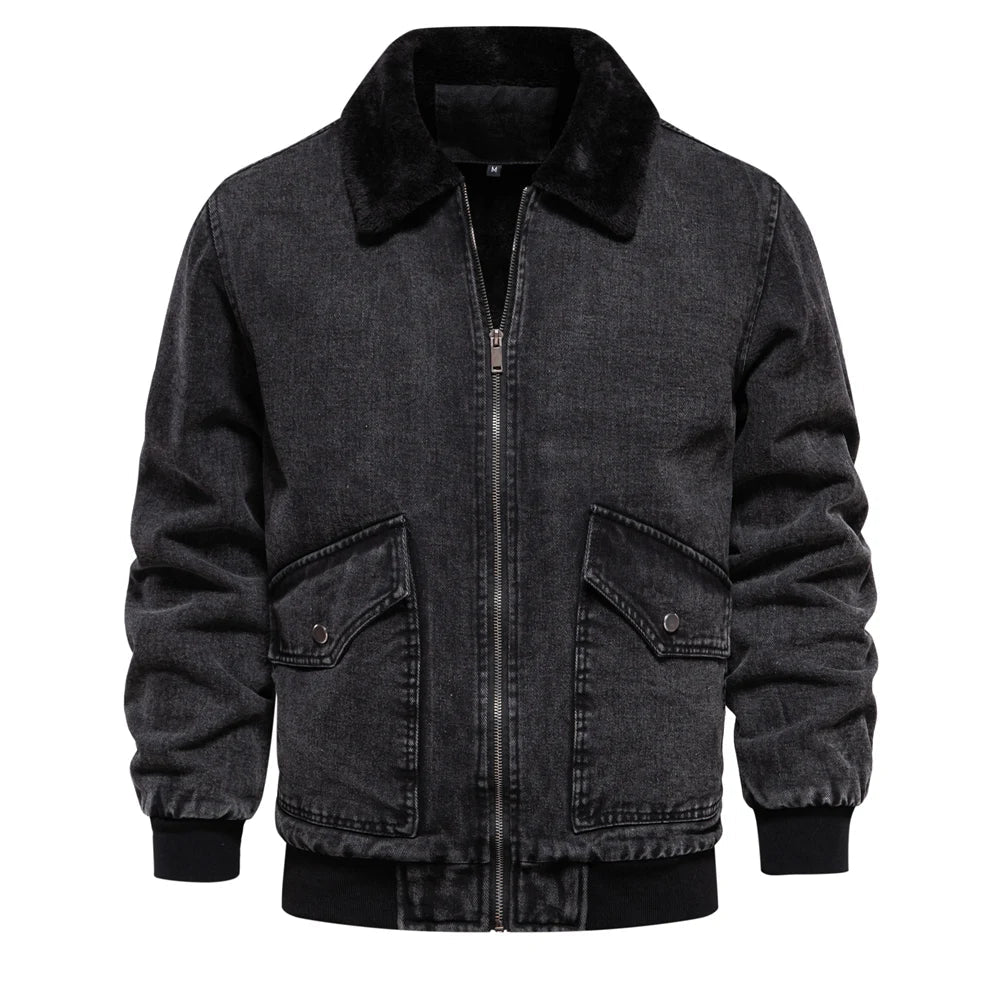 EB | Herren Jeansjacke warm gefüttert