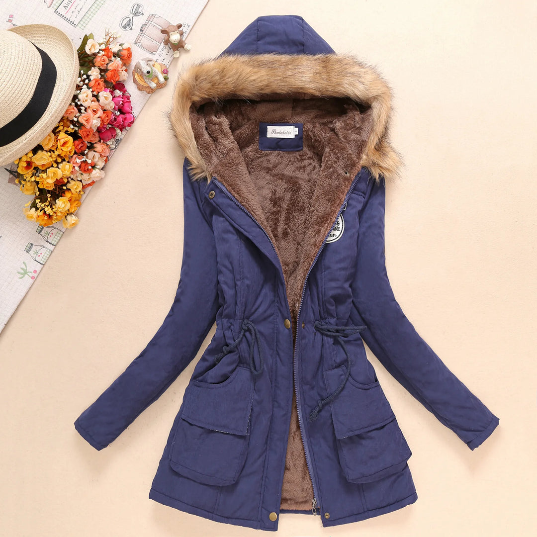 EB | Gepolsterte Baumwolle Herbst Winter Jacke Slim Fit