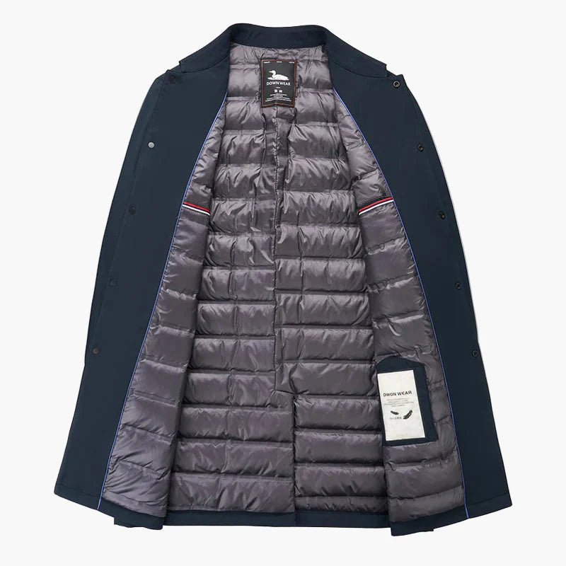 EB | Übergangsjacke mit Stehkragen - Eleganter City Mantel für Alltag und Büro