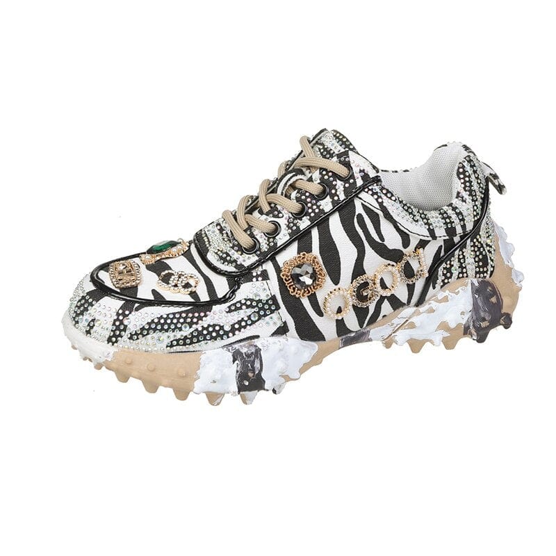 EB | Funkelnde Diamanten Schuhe