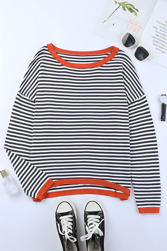 EB | Gestreifter Pullover