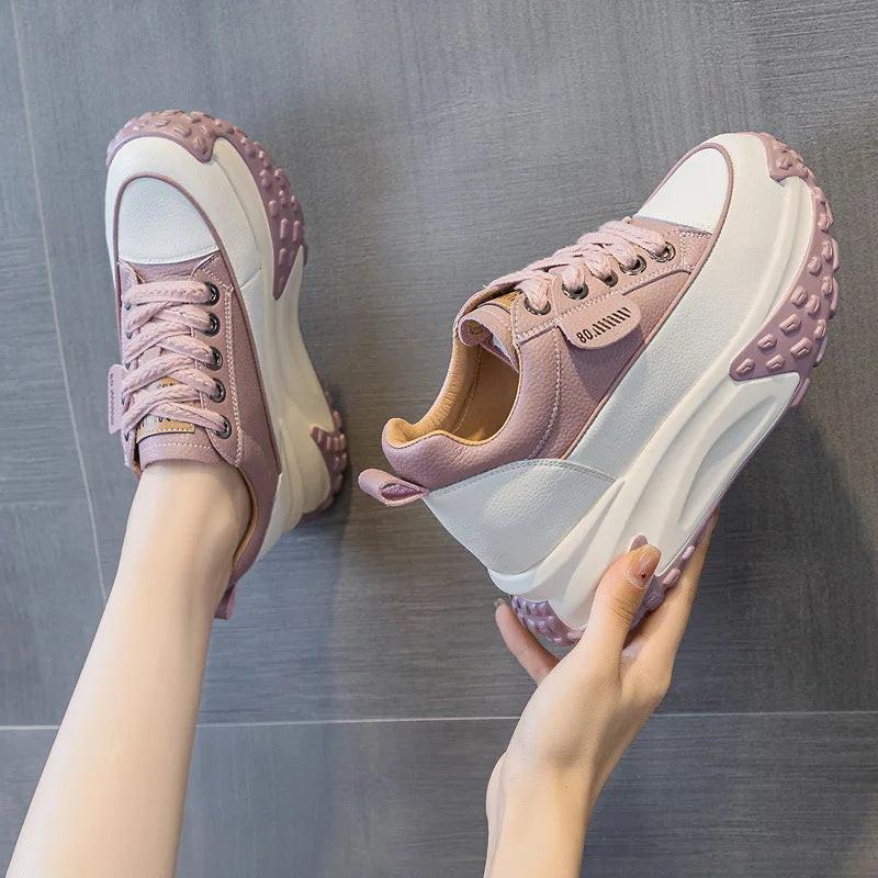 Colorblock Freizeit Sneakers für Damen EB