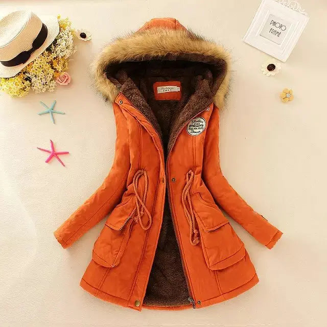 EB | Gepolsterte Baumwolle Herbst Winter Jacke Slim Fit
