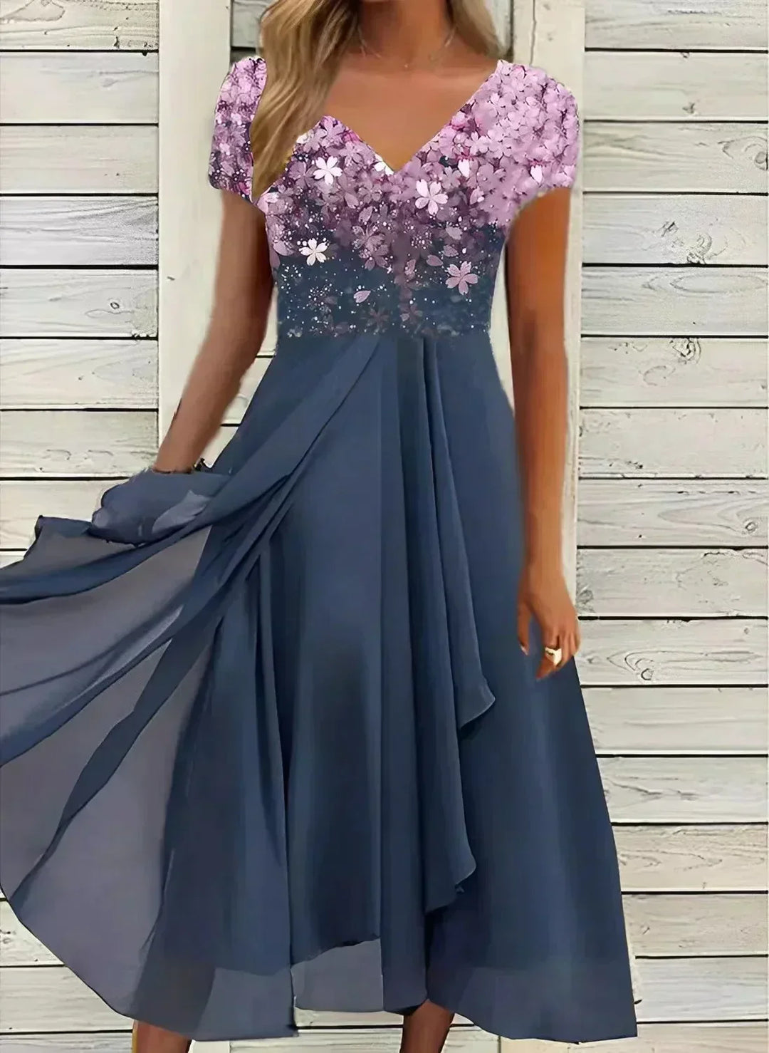 EB Chiffon-Partykleid