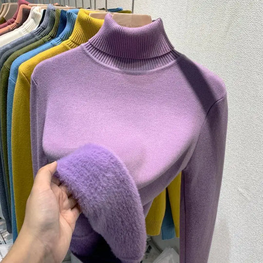 EB | Rollkragenpullover Modisch Warm Herbst Winter Elegant
