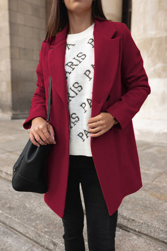 EB | Klassische Rollkragenjacke für Frauen