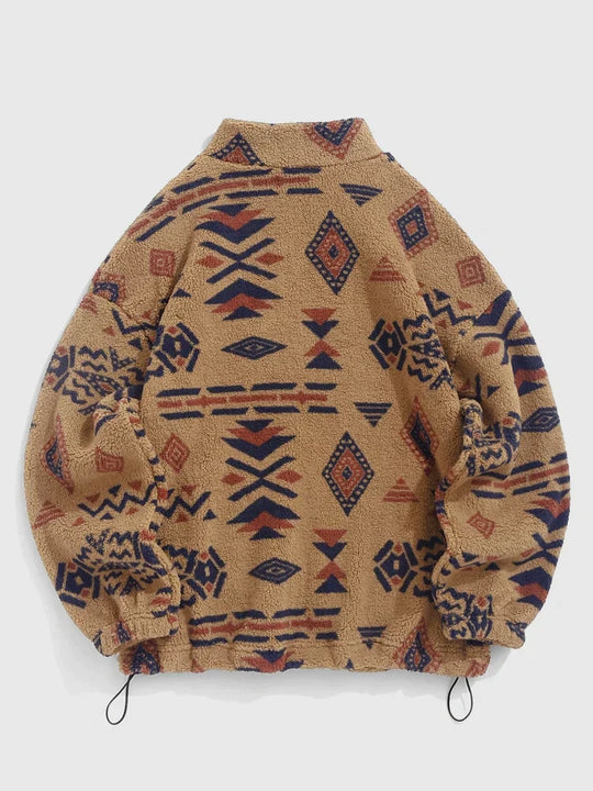 EB | Pullover mit Ethnischem Druck