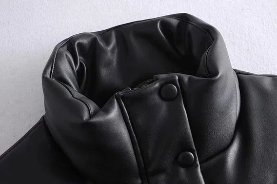 EB | Leder Weste Kurz & Stylisch
