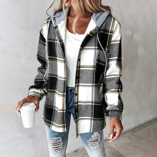 EB | Modische Warme Herbstjacke