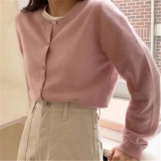 EB | Gemütliche Strickjacke mit Öffnung Vorne
