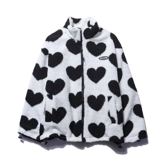 EB | Wendejacke mit Herzmuster