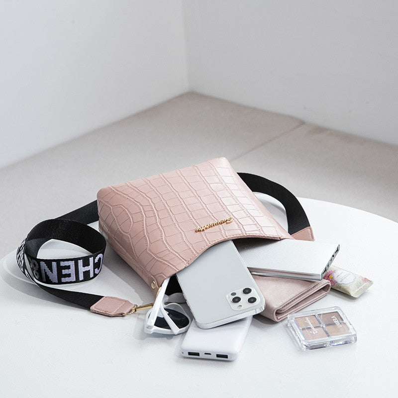 EB | Jaunty Umhängetasche Damen Mini Crossbody Eimer Handtasche