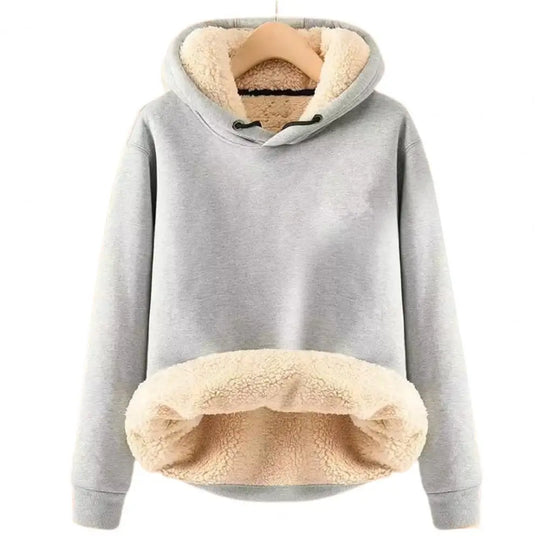 EB | Warmer Hoodie mit Fleece-futter Polyester und Sherpa Bequem und Trendy