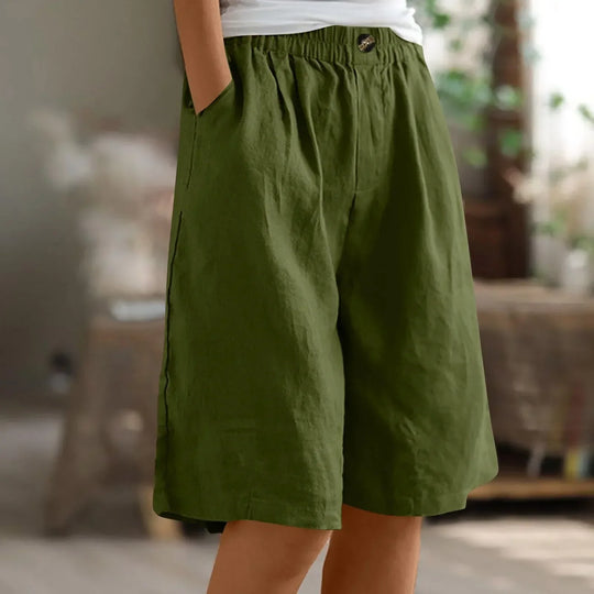 EB | Premium Baumwoll-Leinen Damenhose