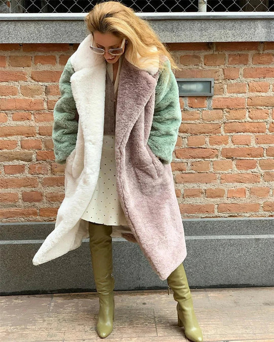 EB | Winter Wärmer Pelzmantel