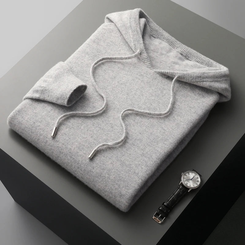 EB | Hoodie Aus Wollmix Wolle Warm und Bequem