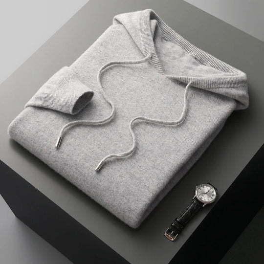 EB | Hoodie Aus Wollmix Wolle Warm und Bequem