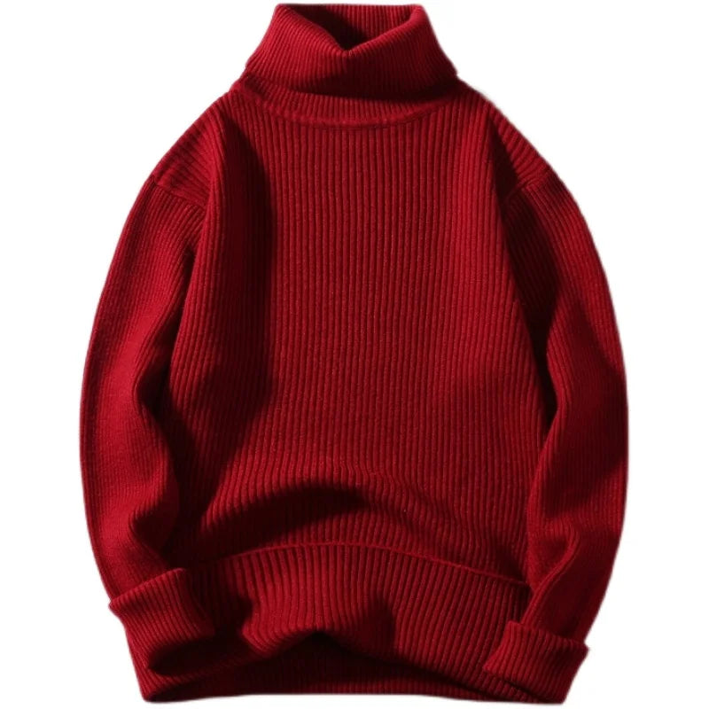 EB | Rippstrick-rollkragen Weich und Warm Perfekt für Lagenlook