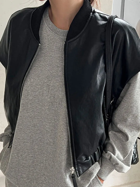 EB | Lederjacke Eng & Trendy