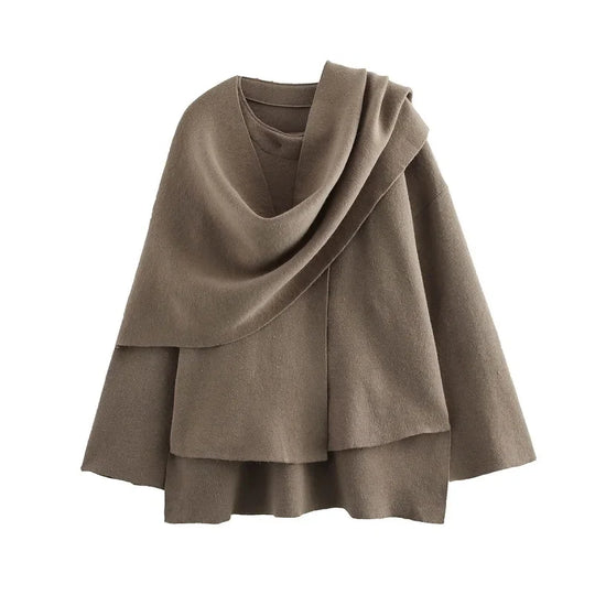 EB | Asymmetrischer Wintermantel