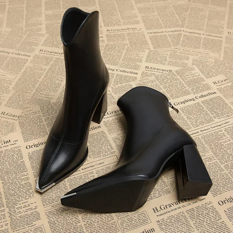 EB | Elegante Lederstiefeletten Für Alltag Und Anlass