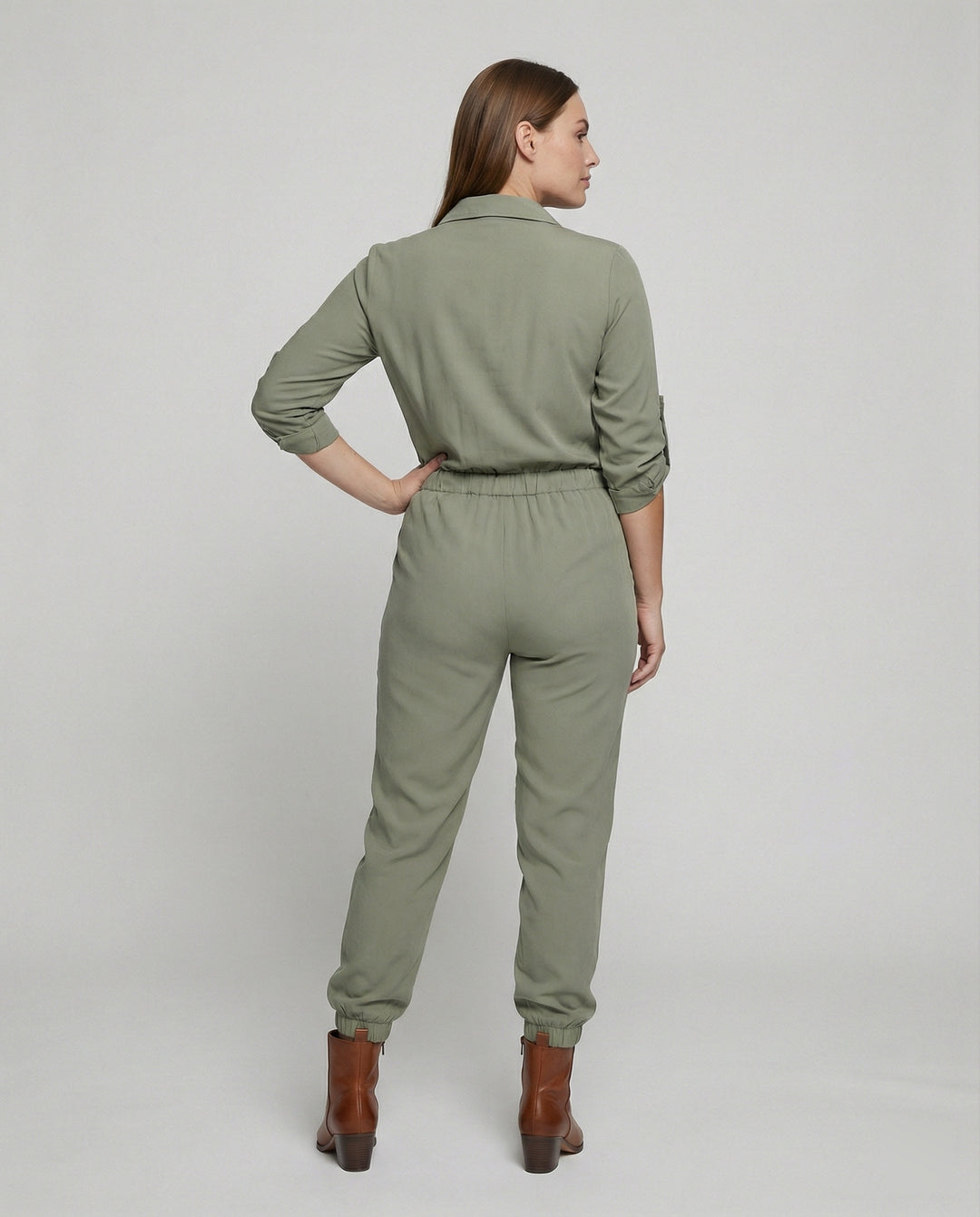 EB | Overall mit umgeschlagenem Kragen für Damen Freizeitkleidung