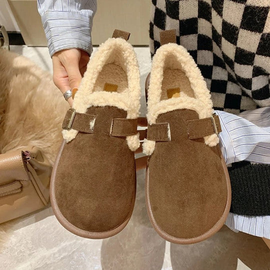 Mikaela Leder Hausschuhe | Warm & Trendy EB