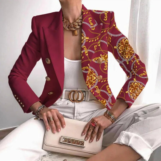 EB | Blazer Gedruckt In Der Taille