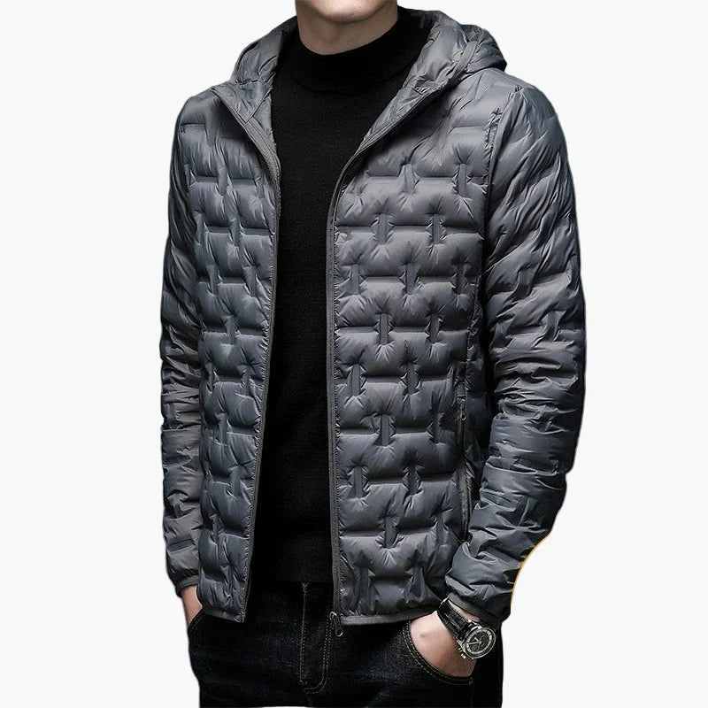EB | Steppjacke mit Kapuze - Winter Outdoor Freizeitjacke
