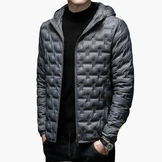 EB | Steppjacke mit Kapuze - Winter Outdoor Freizeitjacke