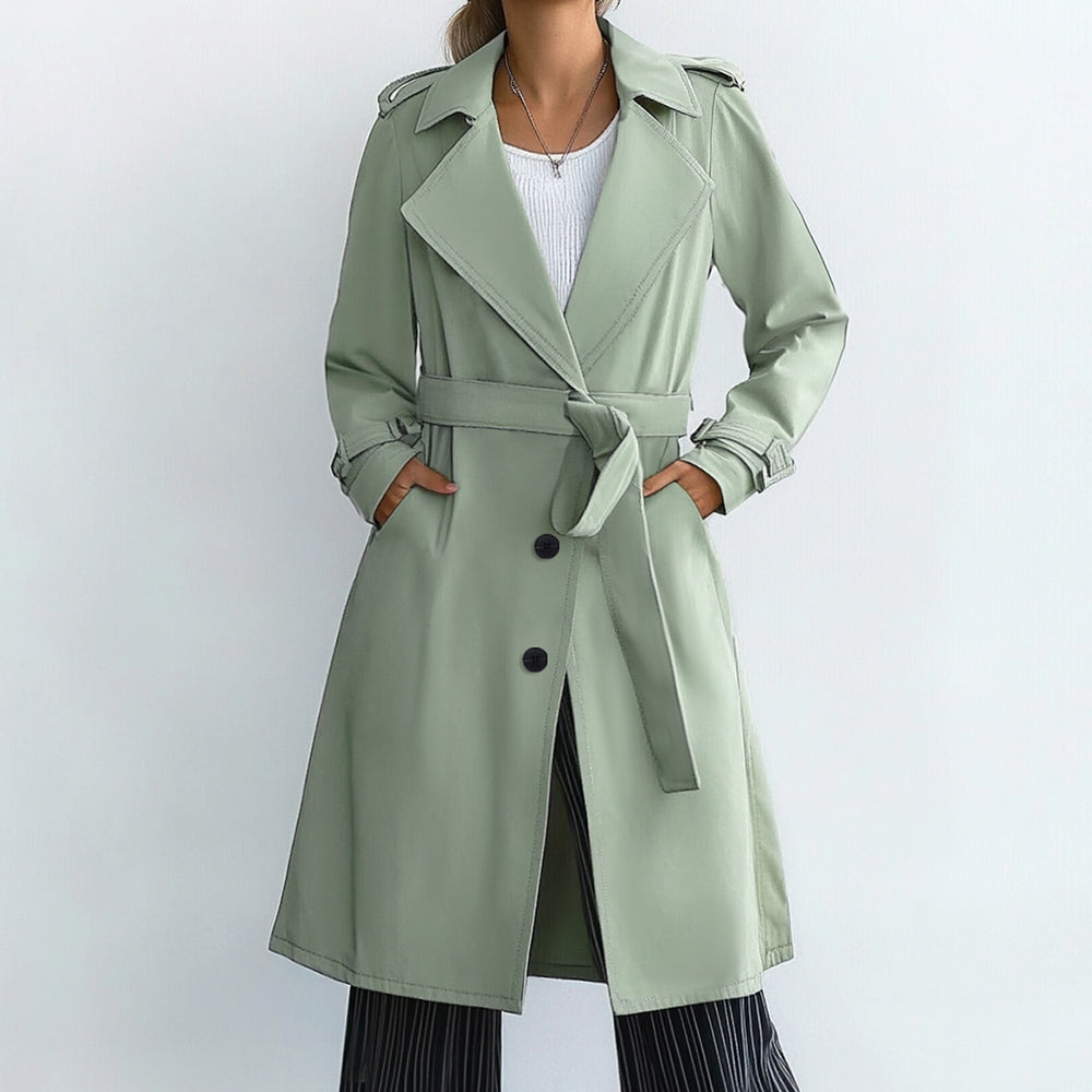 EB | Klassischer Trenchcoat mit Gürtel