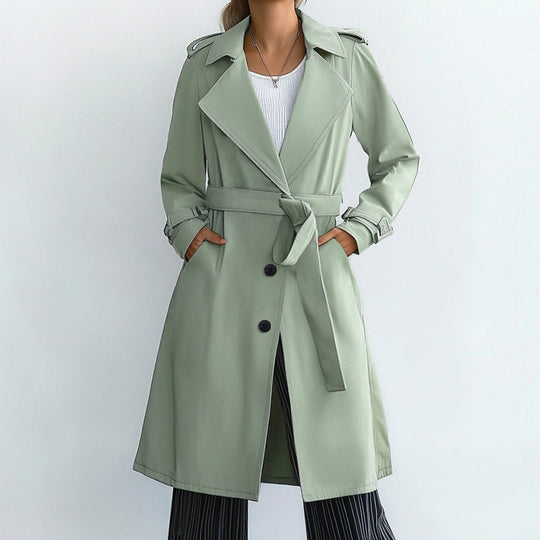 EB | Klassischer Trenchcoat mit Gürtel