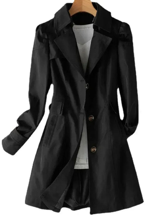 EB | Lässiger Windbreaker Trenchcoat
