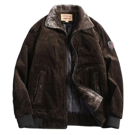 EB | Herren Cordjacke Winter - Gemütliche Oberbekleidung
