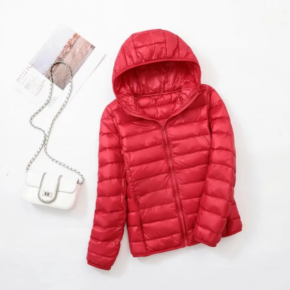 EB | Leichte Daunenjacke Damen Herbst Winter