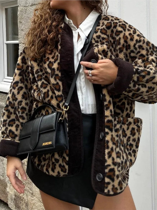 EB | Leopardenmuster Mantel