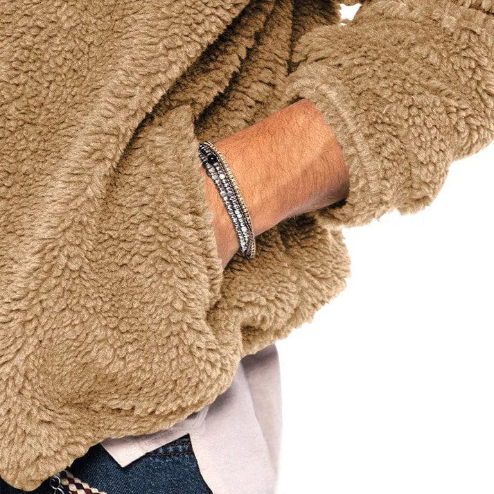 EB | Herren Kapuzen-Fleecejacke