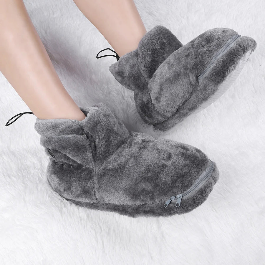 Komfortable USB-beheizte Stiefel mit Reißverschluss EB