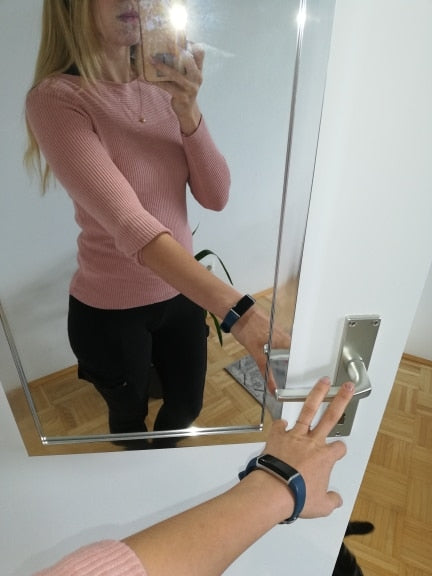 EB | Damen Strickpullover mit Bootsausschnitt