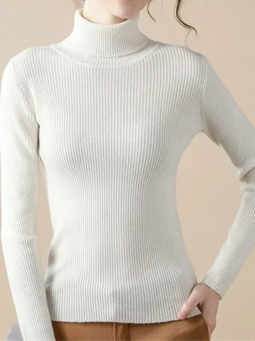 EB | Strickpullover Gerippte Struktur Figurunabhängiger Schnitt