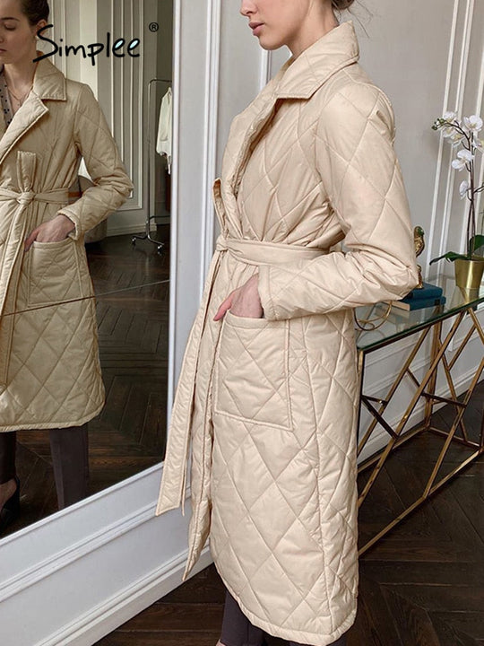 EB | Kariert Winterjacke