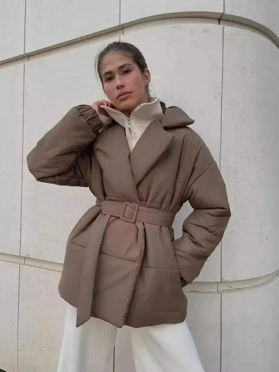 EB | Pufferjacke mit Gürtel