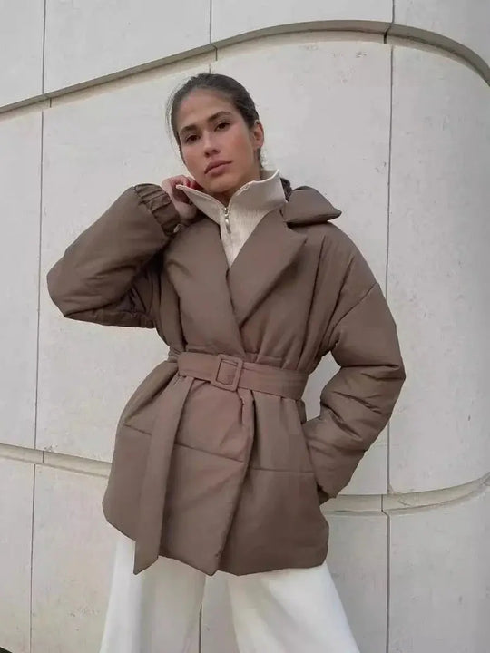 EB | Pufferjacke mit Gürtel