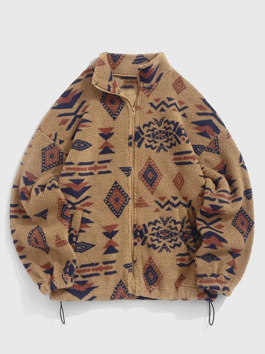 EB | Pullover mit Ethnischem Druck